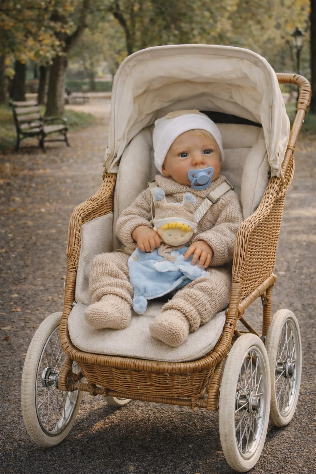 Ukázka úpravy fotografií reborn panenky 39